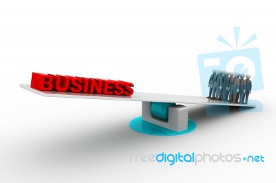 3d Businesspeople Is Falling Due To Bad Results Business Stock Image