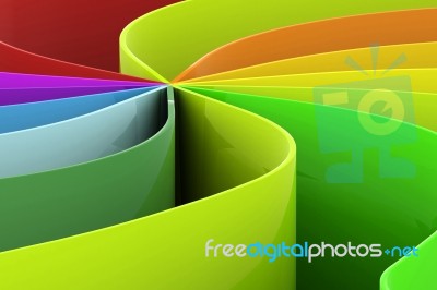 3d Colorful Background Stock Image