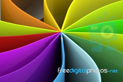 3d Colorful Background Stock Image