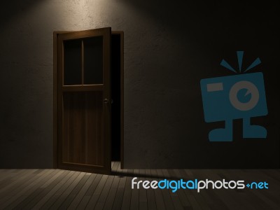 3d Door Stock Image