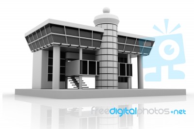 3d House Stock Image