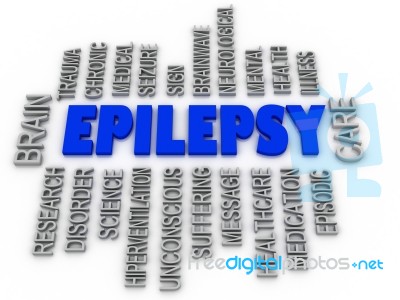 3d Imagen, Epilepsy Symbol. Neurological Disorder Icon Conceptua… Stock Image