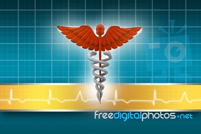 3d Medical Logo Stock Image