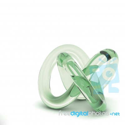 3d Rendering Abstract Knot Stock Image