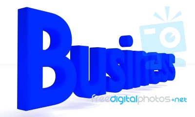 3d Rendering Business Stock Image