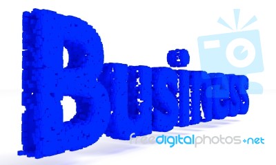 3d Rendering Business Stock Photo