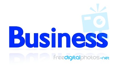 3d Rendering Business Stock Image