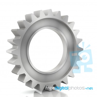 3d Rendering Gears Background Stock Image