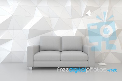 3d Rendering Interior Scene Stock Image