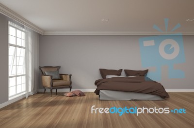 3d Rendering Interior Scene Stock Image