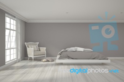 3d Rendering Interior Scene Stock Image