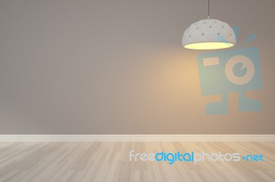 3d Rendering Interior Scene Stock Image