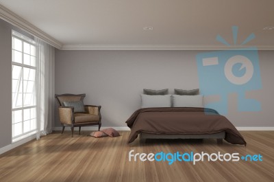 3d Rendering Interior Scene Stock Image