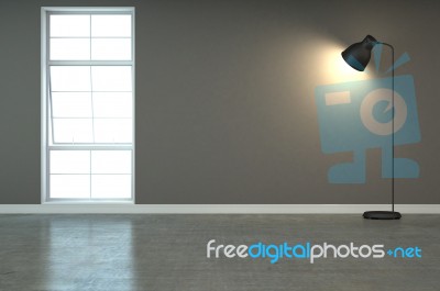 3d Rendering Interior Scene Stock Image