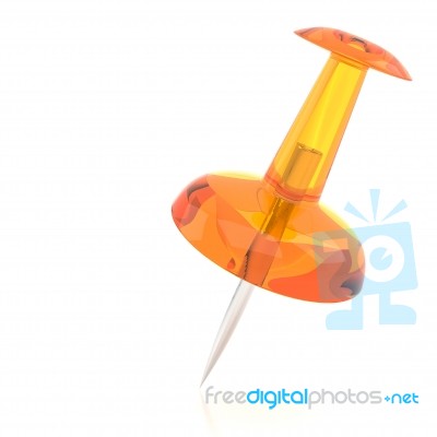 3d Rendering Pushpin Stock Image