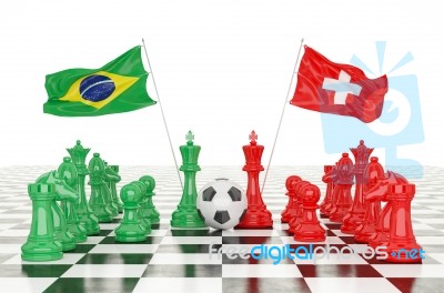 3d Rendering Soccer Cup 2018 Stock Image