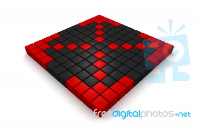 3d Team Work Stock Image