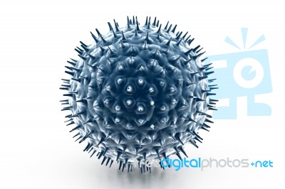 3d Virus Stock Image