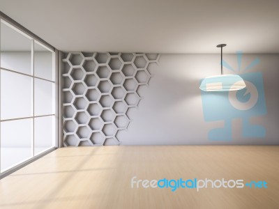 3ds Render Interior Stock Image