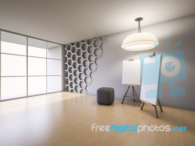 3ds Render Interior Stock Image