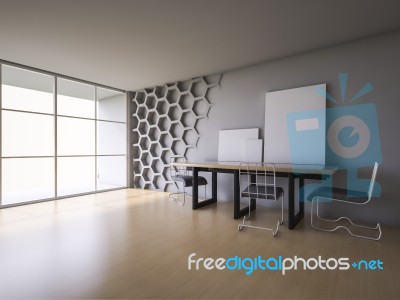 3ds Render Interior Stock Image