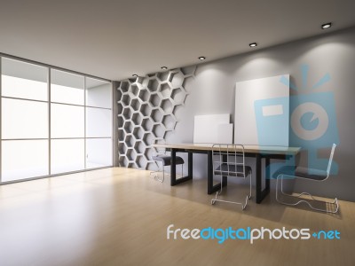 3ds Render Interior Stock Image