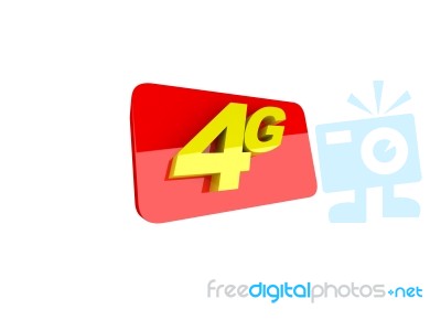 4G Wireless Communication Stock Image