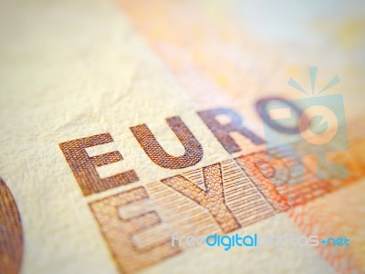 50 Euro Banknote Stock Photo