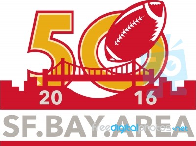 50 Pro Football Championship Sf Bay Area 2016 Stock Image