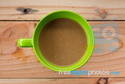 A Cup Of Coffee Stock Photo