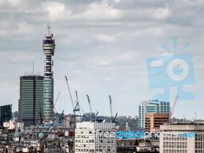 A View From Westminster Cathedral Stock Photo