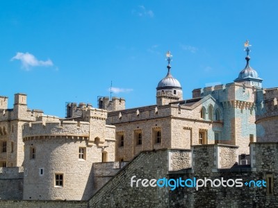 A View Of The Tower In London Stock Photo