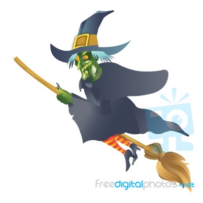 A Witch Stock Image