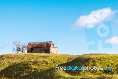 Abandoned House Stock Photo