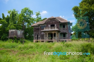 Abandoned Old House Stock Photo