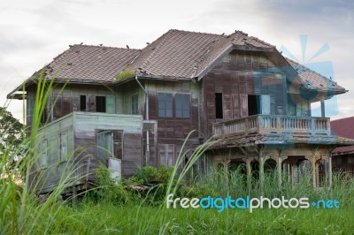 Abandoned Old House Stock Photo