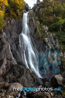 Aber Falls Stock Photo