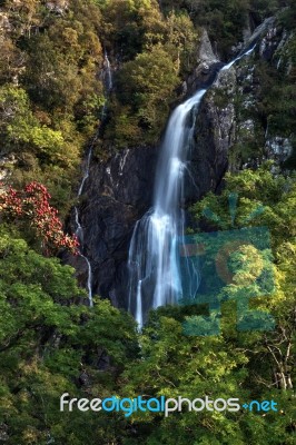 Aber Falls Stock Photo