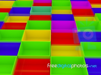 Abstract 3d Background Stock Image