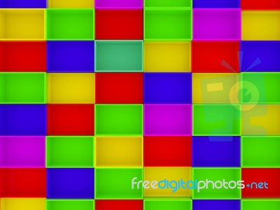 Abstract 3d Background Stock Image