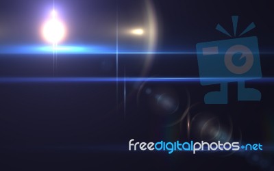 Abstract Background Lighting Flare Stock Image