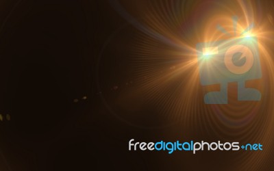 Abstract Background Lighting Flare Stock Image