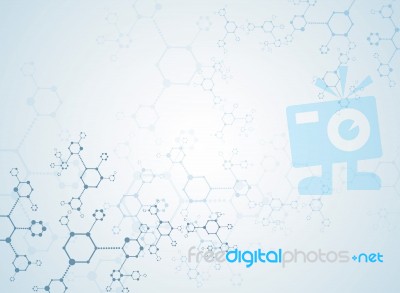 Abstract Background Medical  Stock Image