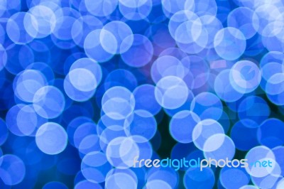 Abstract Background Of Holiday Lights Stock Photo