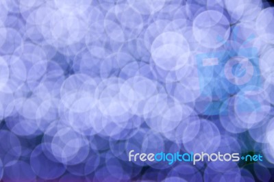 Abstract Background Of Holiday Lights Stock Photo