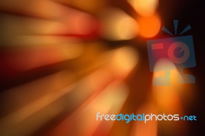 Abstract Background Of Lights During The Night,with Blur Filter Stock Photo