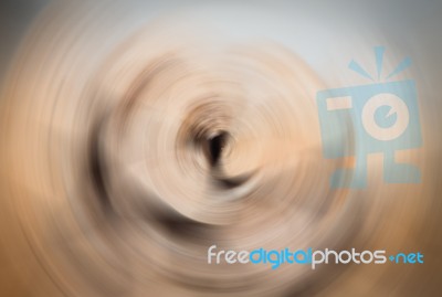 Abstract Background Of Spin Radial Blur Stock Photo