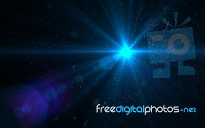 Abstract Beautiful Backgrounds Lens Flare Lights Stock Image