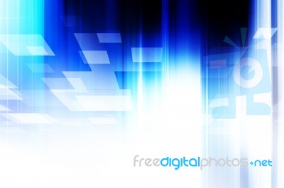 Abstract Blue Background Stock Image