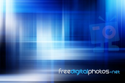 Abstract Blue Background Stock Image